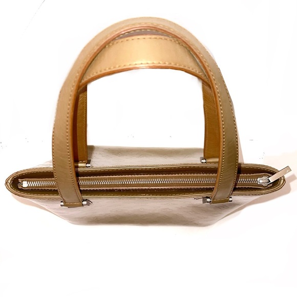 LOUIS VUITTON Vernis Stockton Tote Golden Bronze LV Bag - Picture 4 of 16